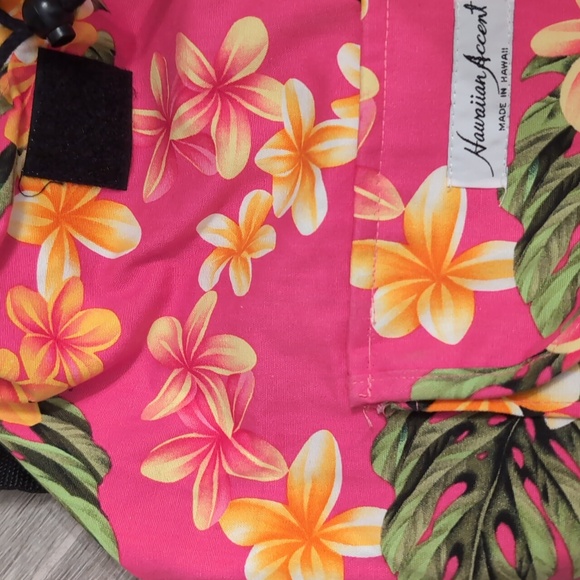 Floral Pink Drawstring Backpack - Picture 6 of 6